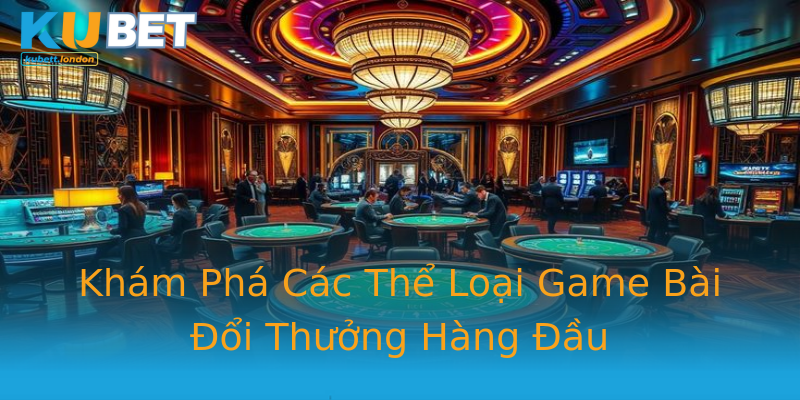 Khám Phá Các Thể Loại Game Bài Đổi Thưởng Hàng Đầu Khám Phá Các Thể Loại Game Bài Đổi Thưởng Hàng Đầu